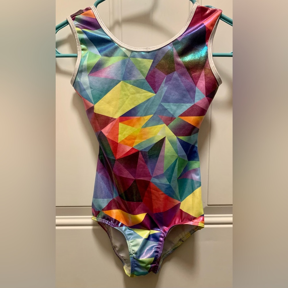 GIRLS GYMNASTICS DANCE BALLET LEOTARD SIZE 8 NEW